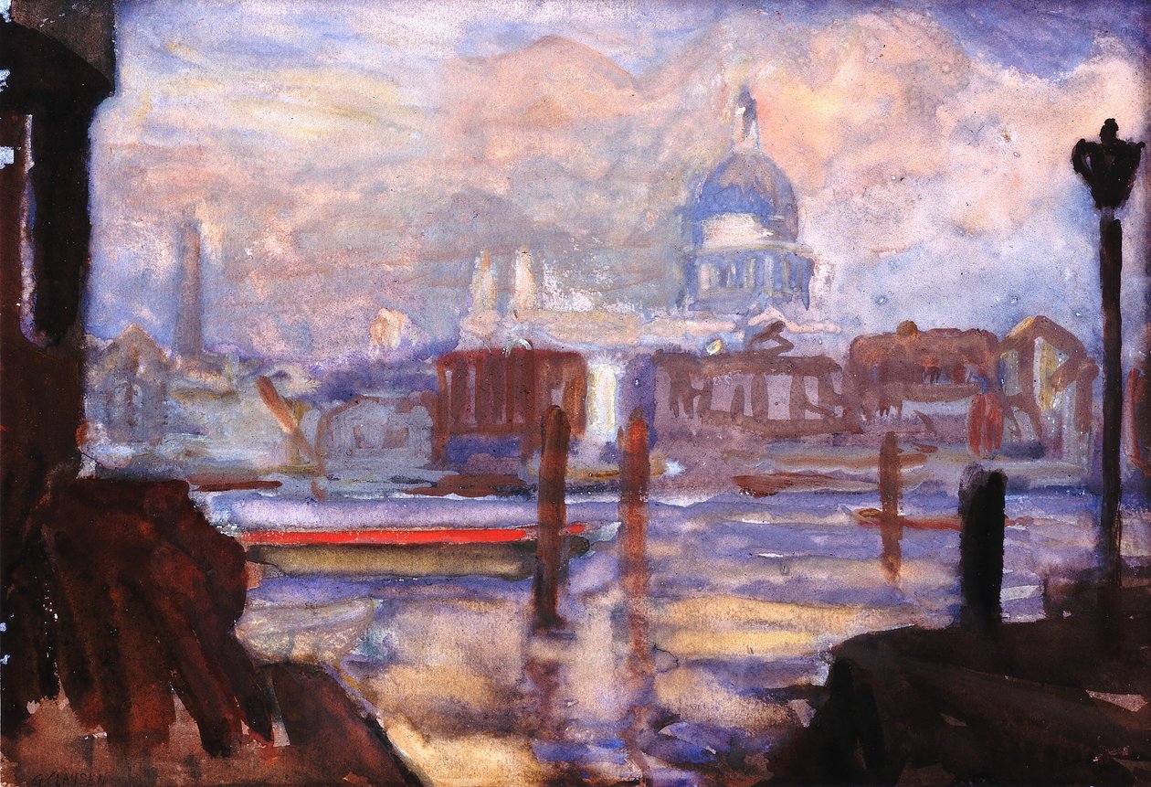 Saint-Paul en novembre - George Clausen
