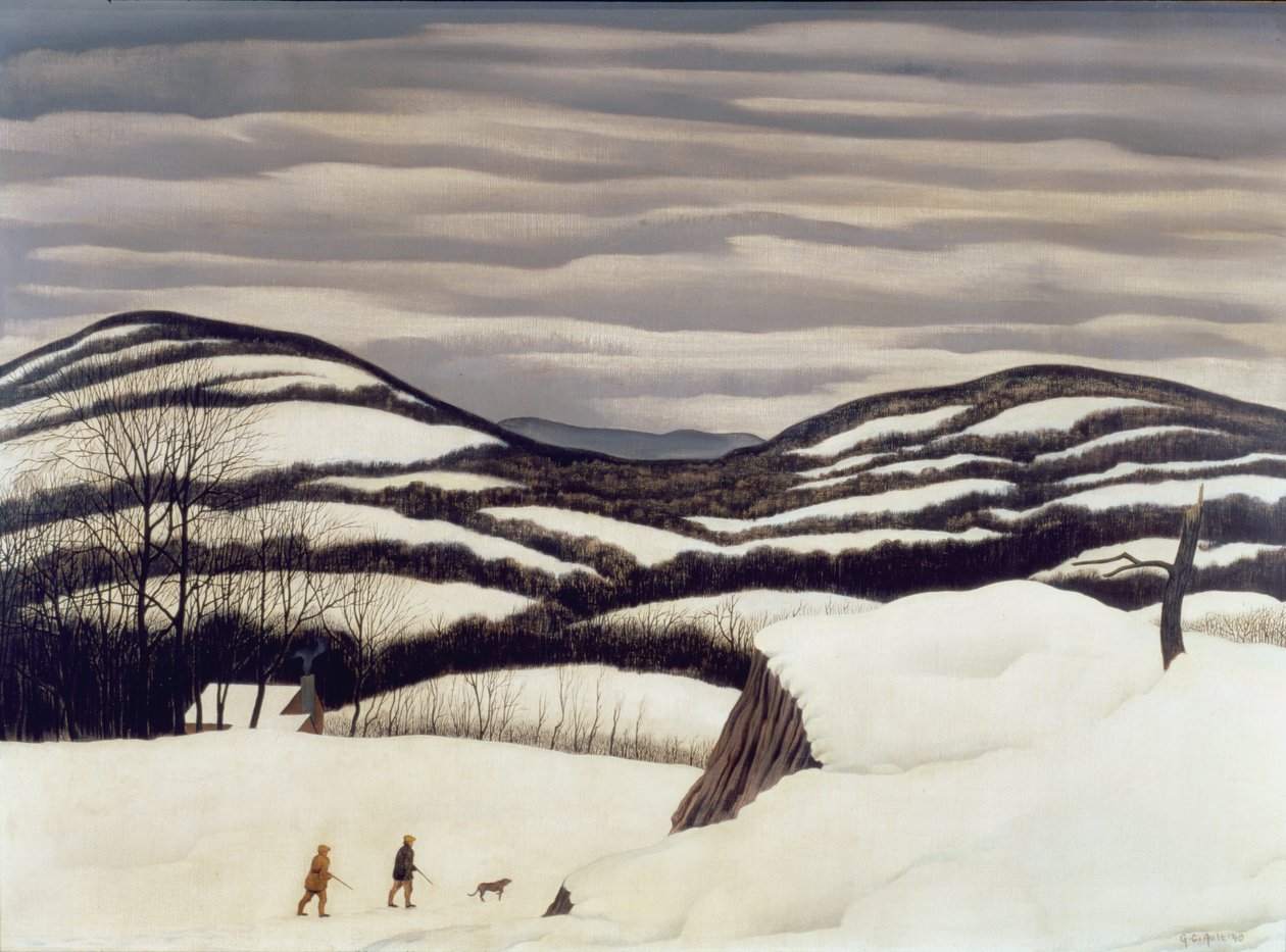Chasseurs - George Copeland Ault