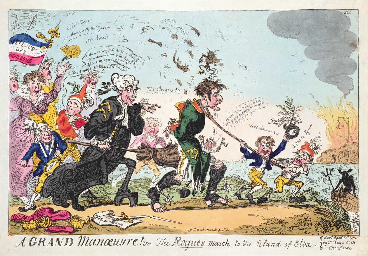 Une grande manœuvre ! ou La marche des coquins vers l
