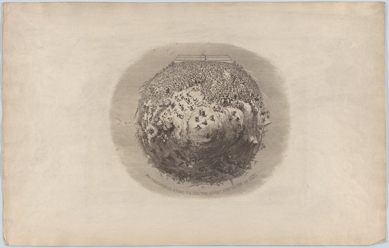 Tout le monde va voir la Grande Exposition de 1851 - George Cruikshank