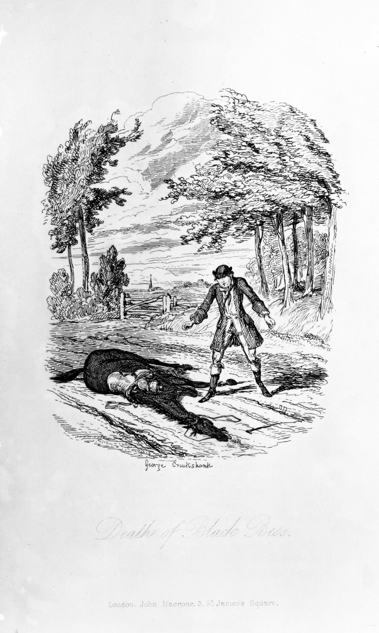 Mort de Black Bess, illustration de 