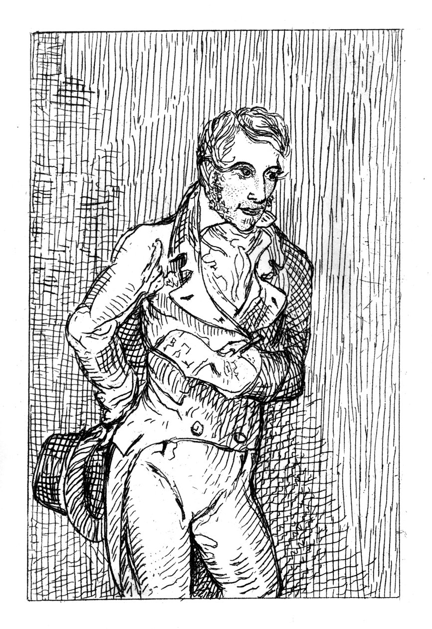 George Cruikshank 1792-1878, caricaturiste et illustrateur de livres anglais, 1811 - George Cruikshank