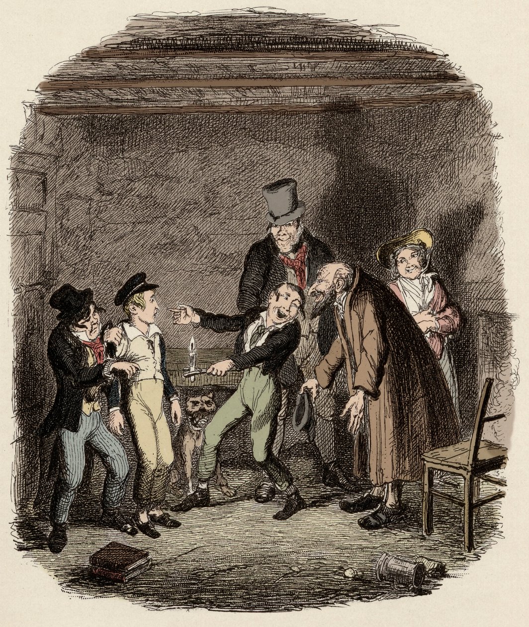 Oliver Twist reçu par le vieux Fagin et son équipe - Réception d