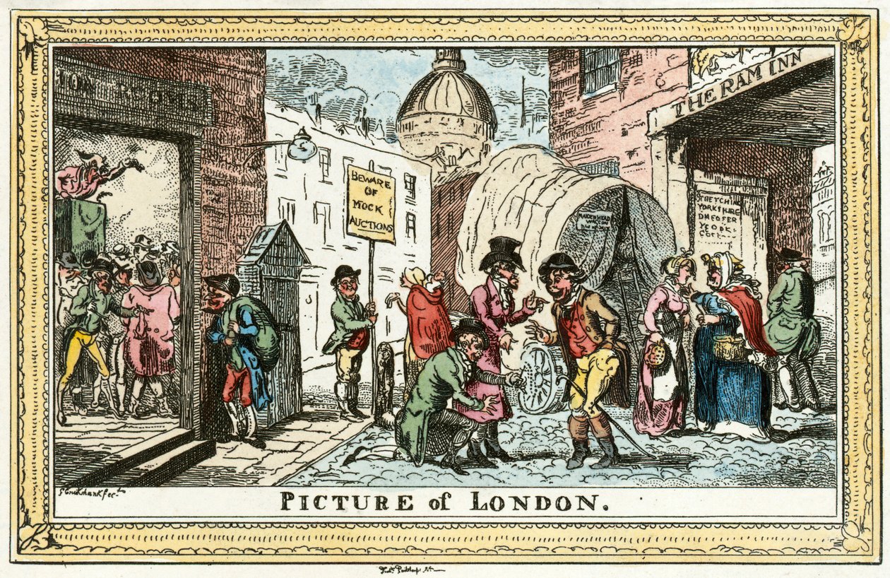 Image de Londres - George Cruikshank