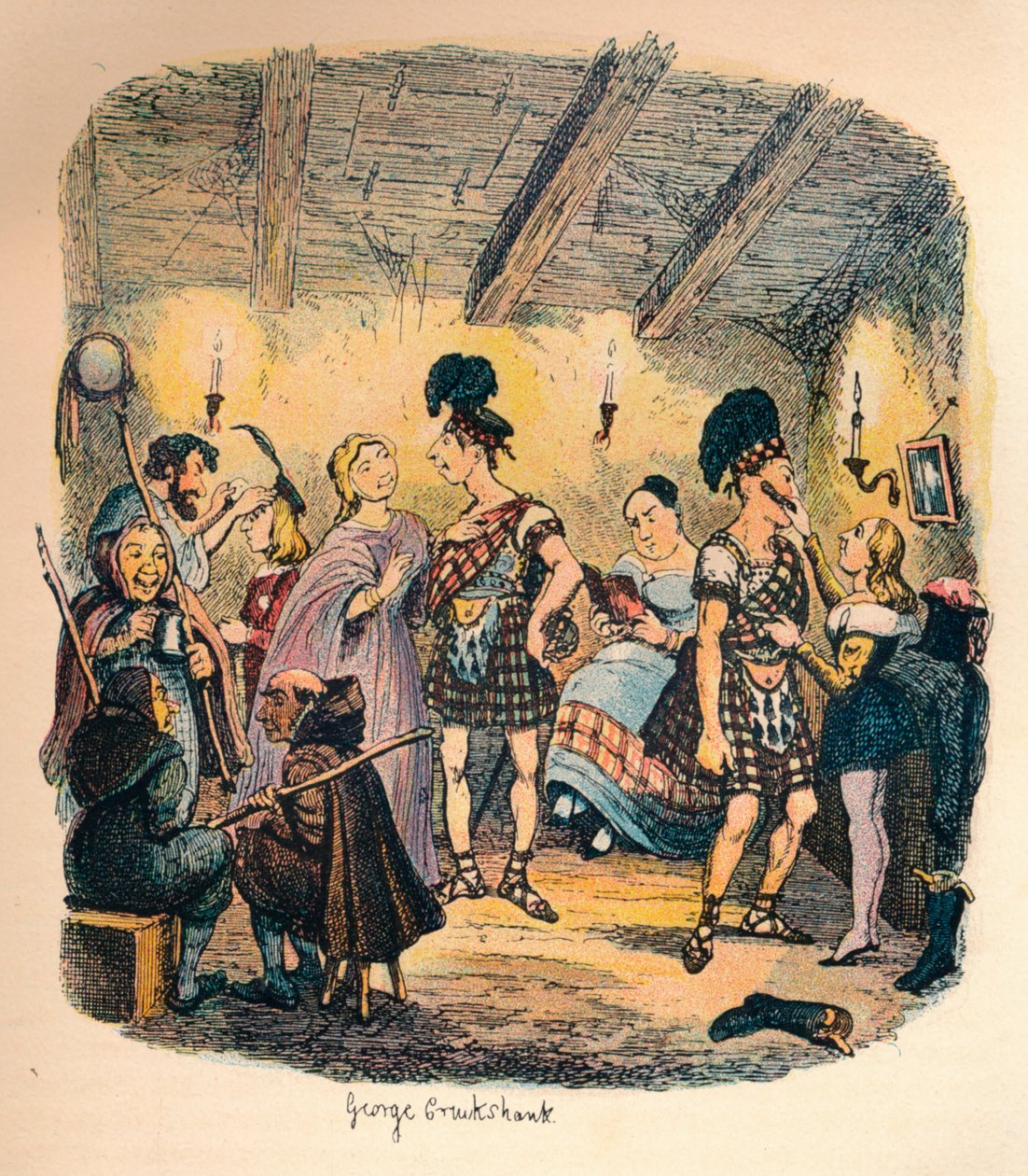 Théâtres privés, vers 1900 - George Cruikshank