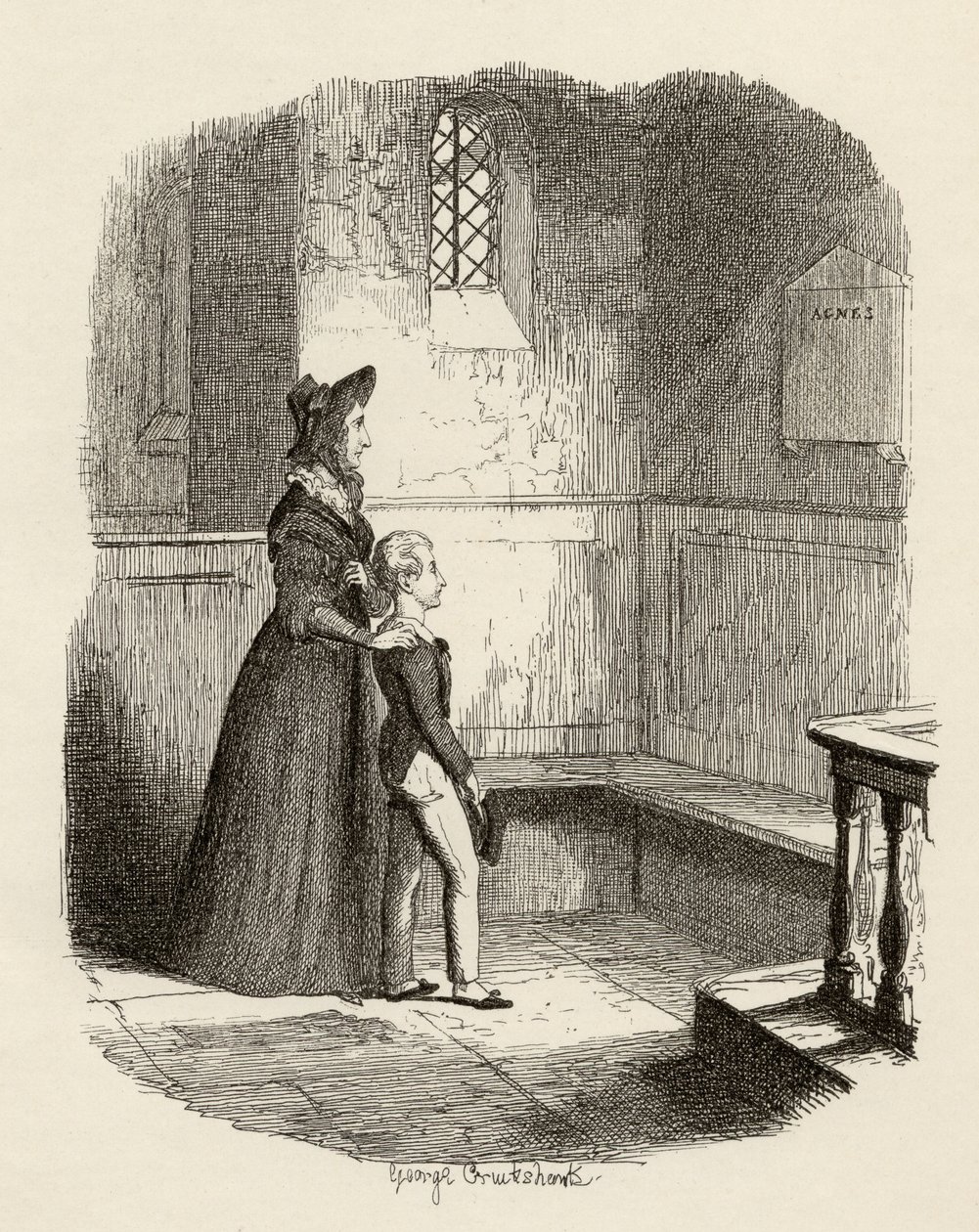 Rose Maylie et Oliver, tiré de 