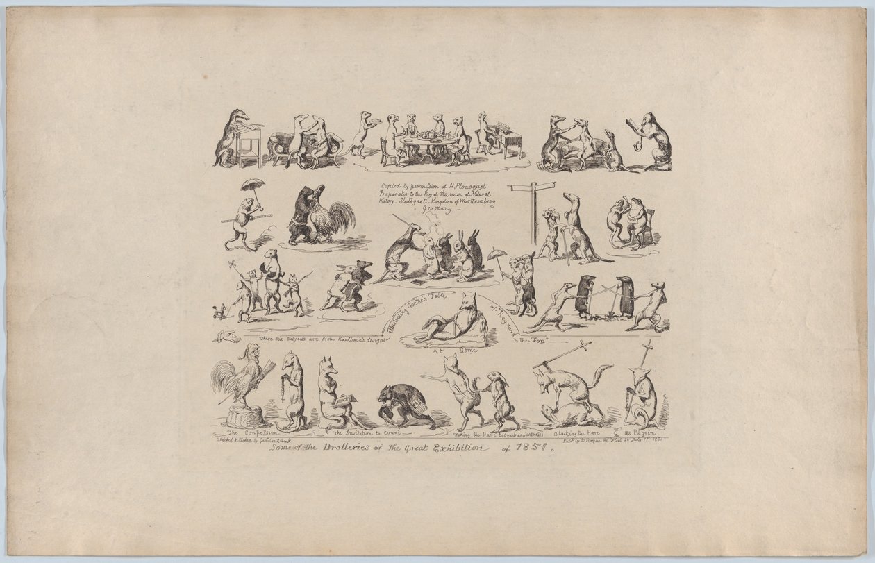 Quelques-unes des drôleries de la Grande Exposition - George Cruikshank