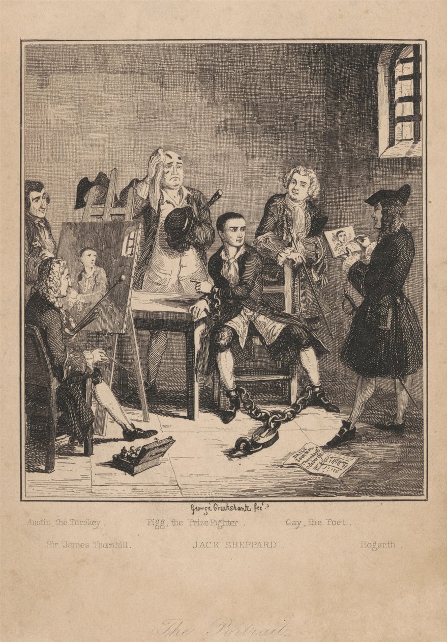 Le Portrait - George Cruikshank