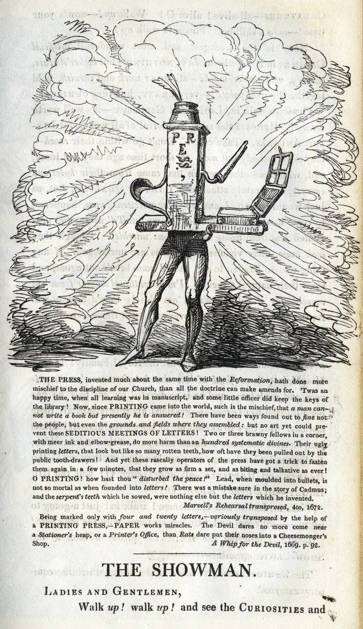 Victoire de la presse pour les libertés du peuple, illustration de 