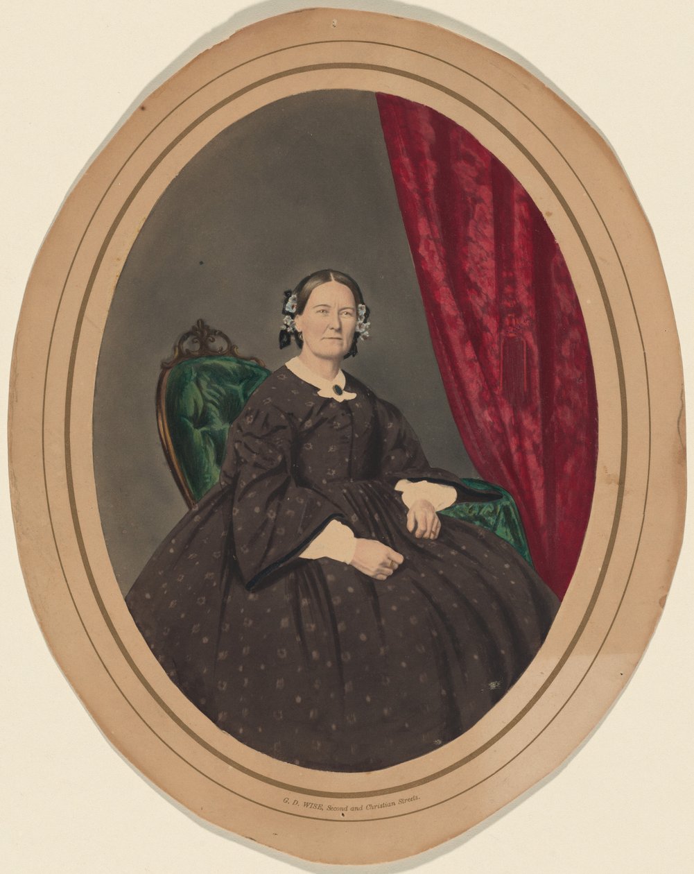 Sophie Hartman, années 1860 (photo) - George D. Wise