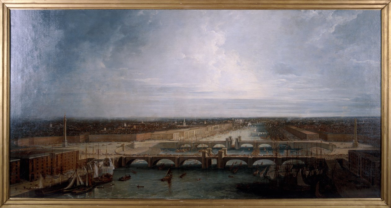 Double pont de Londres proposé pour Londres - George Dance