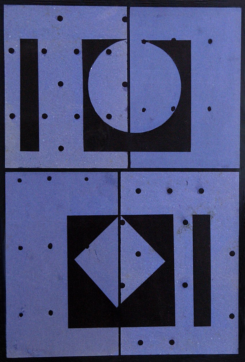 Collage, Blue Mercato - George Dannatt