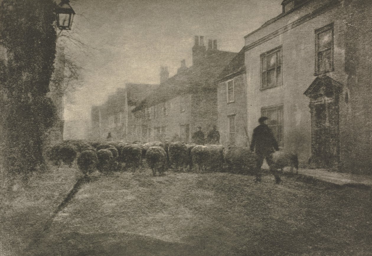 Camera Work: Dans un village sous les South Downs - George Davison