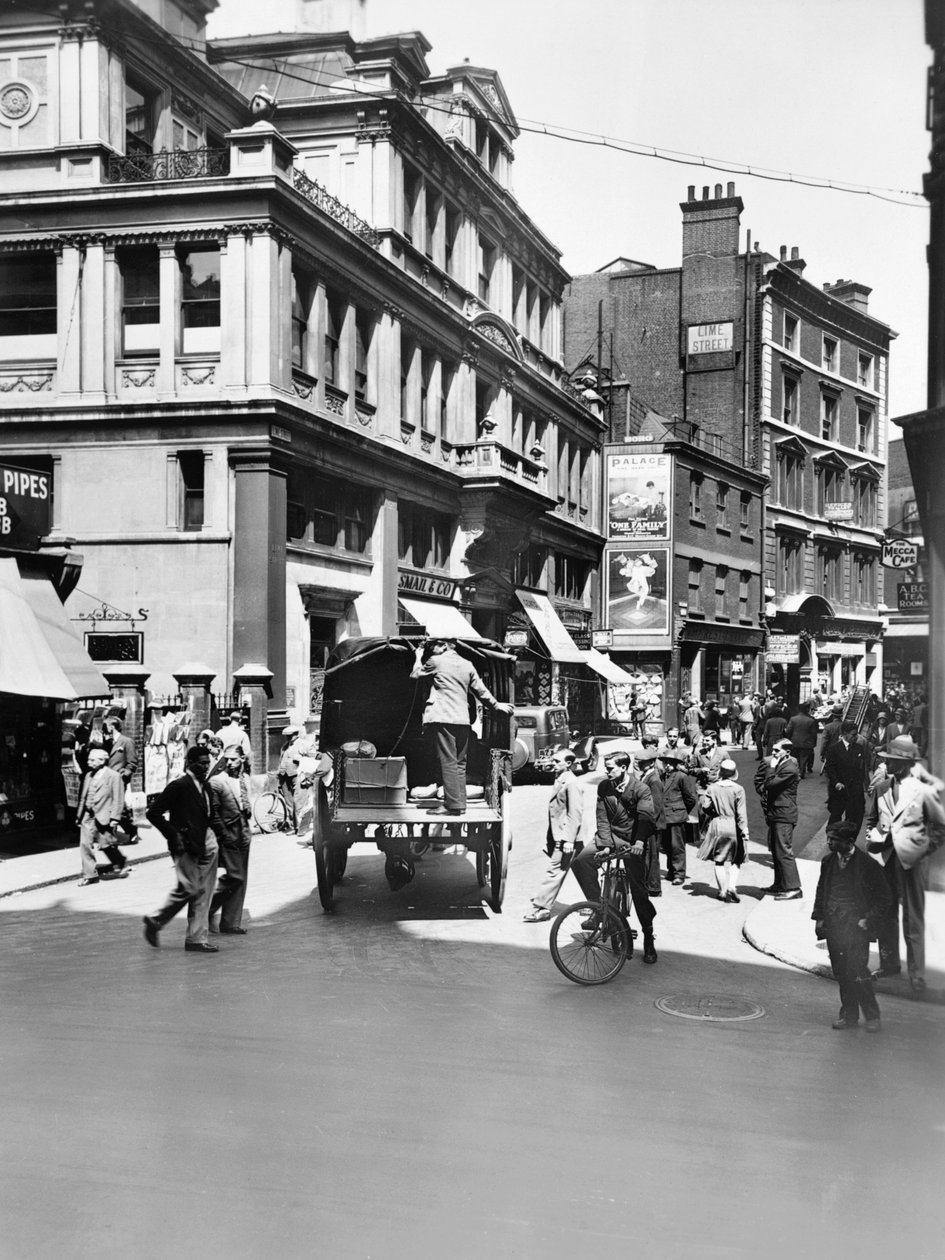 Leadenhall Street regardant vers l