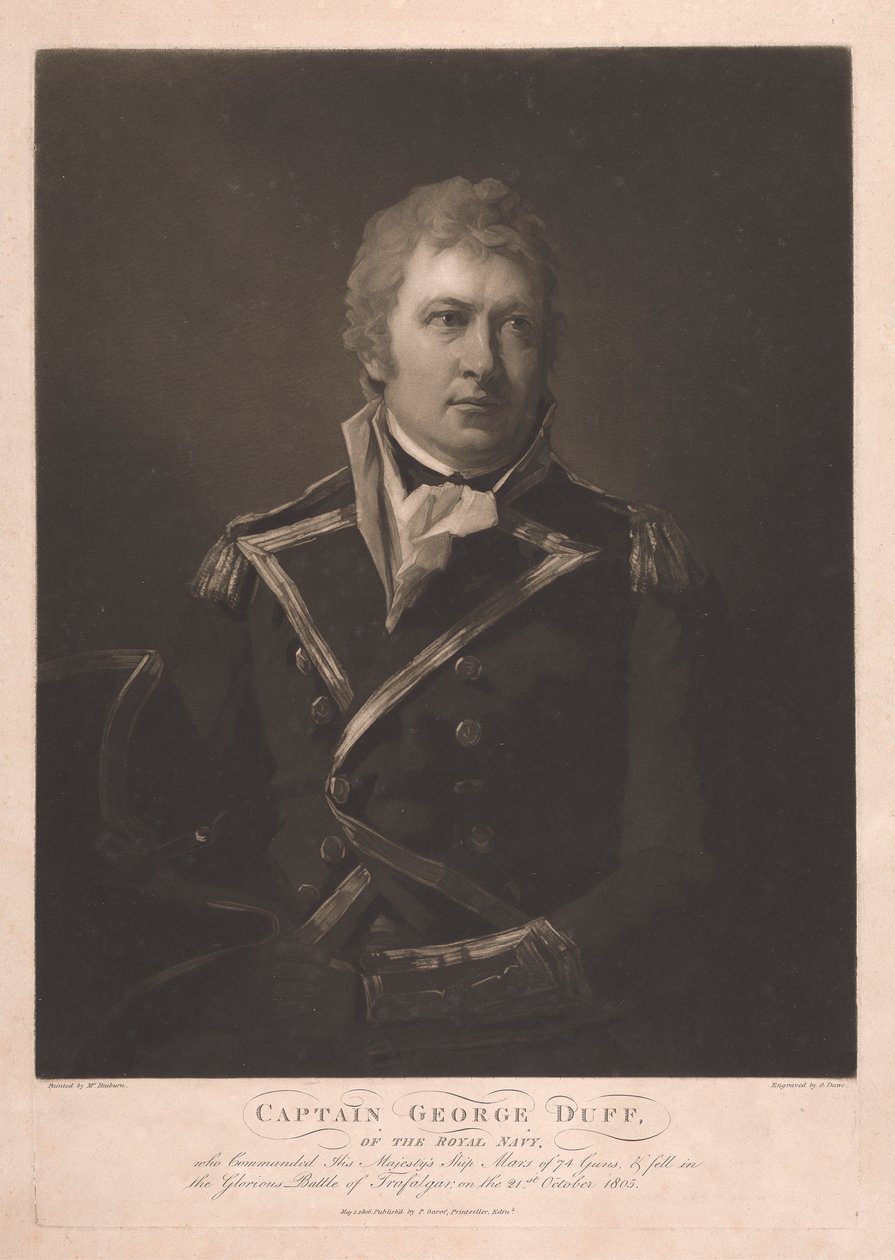 Capitaine George Duff | George Dawe | Estampe d'art