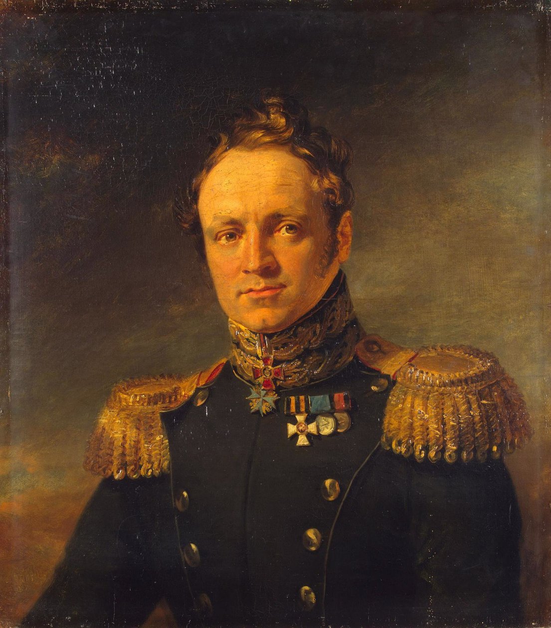 Portrait de Yevgeny Alexandrovich Golovin 1782-1858, avant 1825 - George Dawe