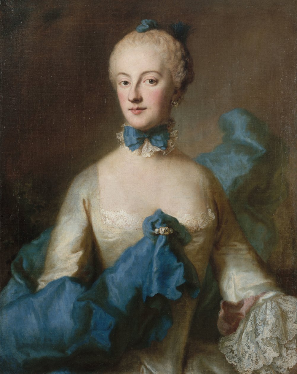 Duchesse Maria Anna Josepha de Bavière 1734-1776, margrave de Baden-Baden, vers 1750 - George Desmarées