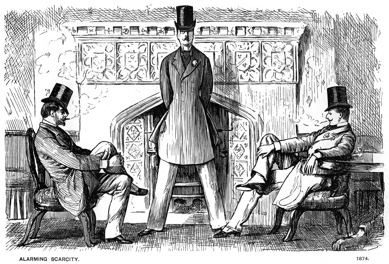 Pénurie alarmante, 1874 1891 - George du Maurier