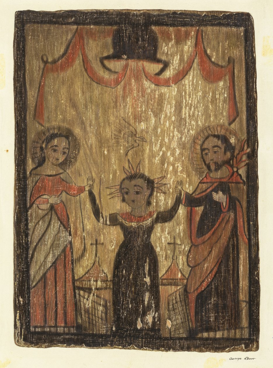 Retable - La Sainte Famille, vers 1938 - George E. Rhone