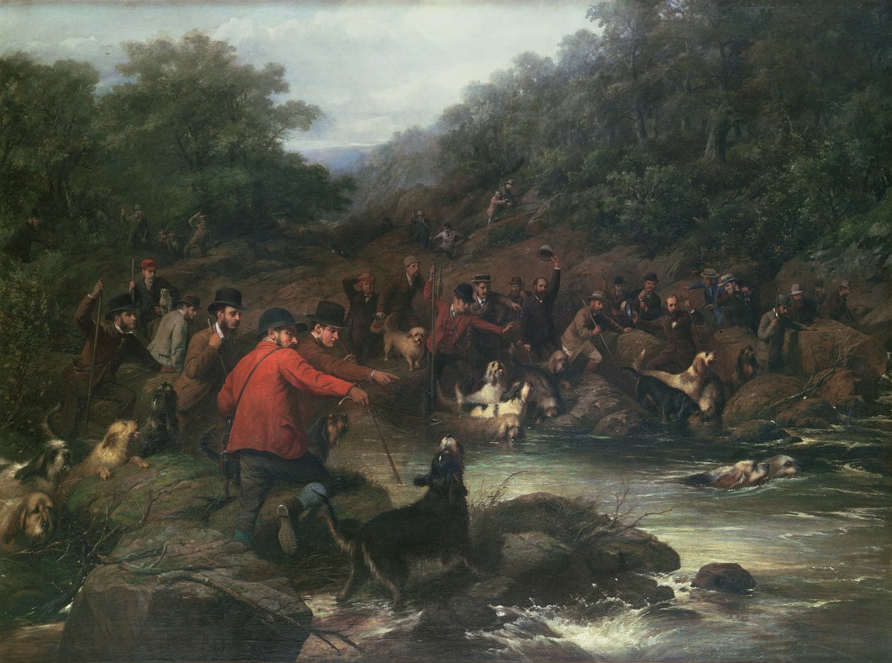 La chasse à la loutre de Carlisle - George Earl