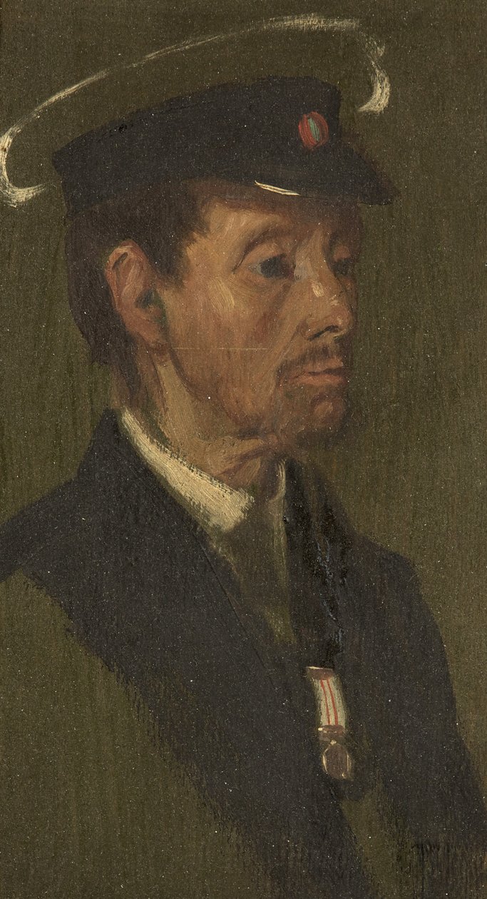 Portrait de H. Fitzpatrick, 97e, c. 1920 - George Edmund Butler