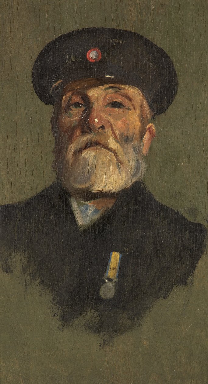 Portrait de J. Lasbury, R.M.L.I., vers 1920 - George Edmund Butler