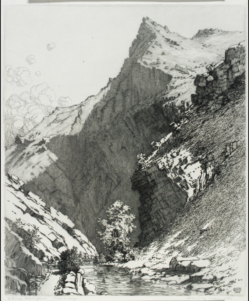 Canyon de Bear Creek, Denver, Colorado - George Elbert Burr