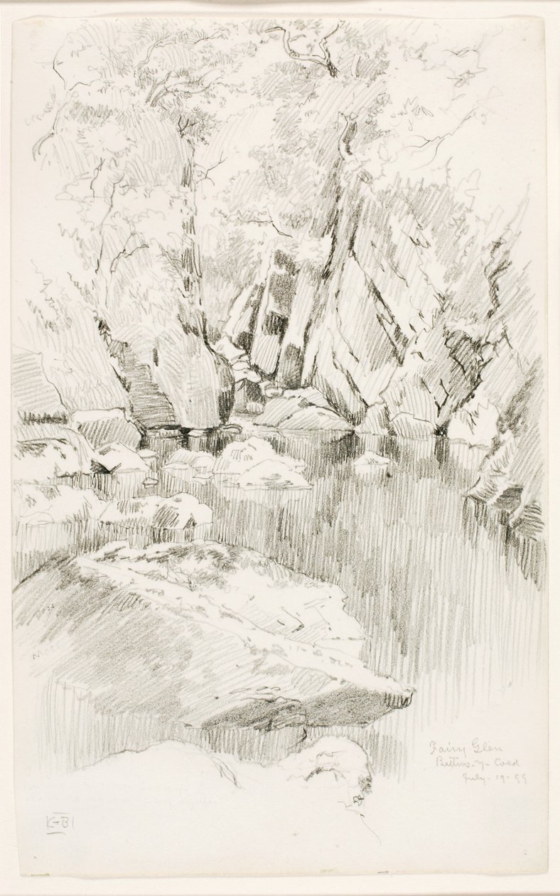 Fairy Glen, Bettws-y-Coed - George Elbert Burr