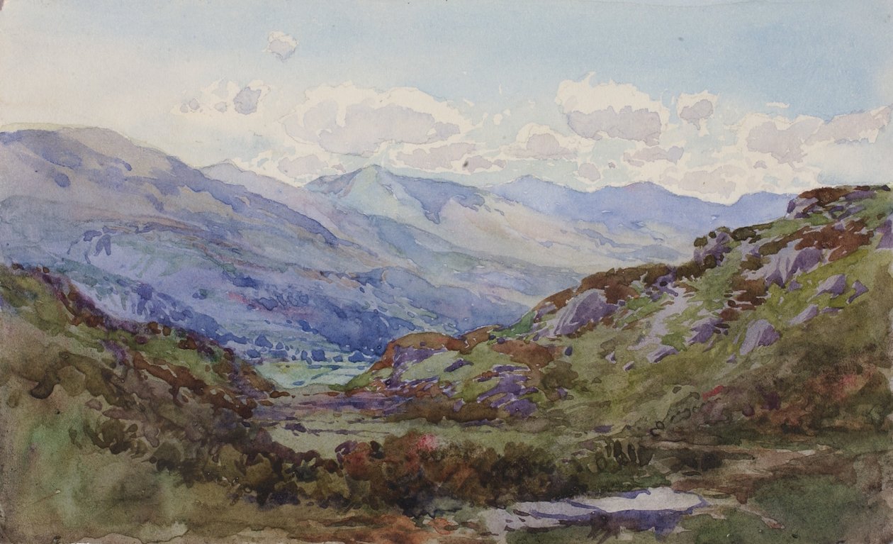 Au-dessus de Pont-y-Pant - George Elbert Burr