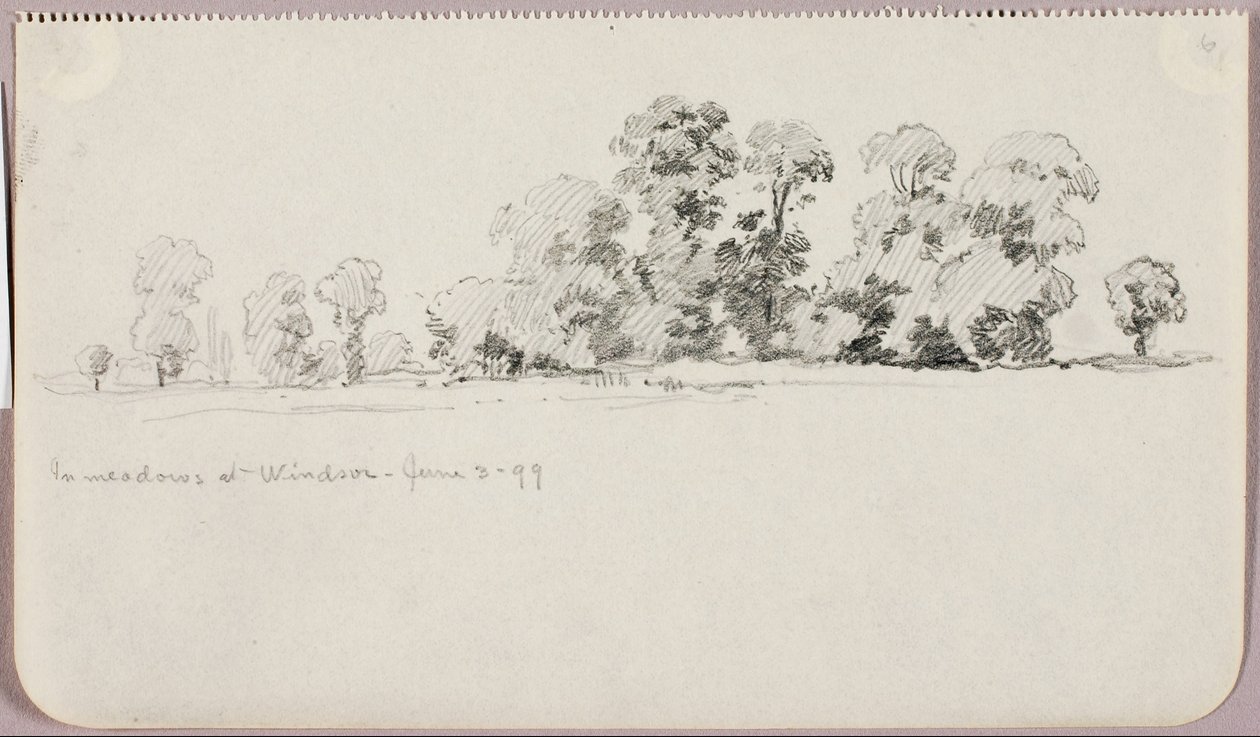 Dans les prés de Windsor - George Elbert Burr