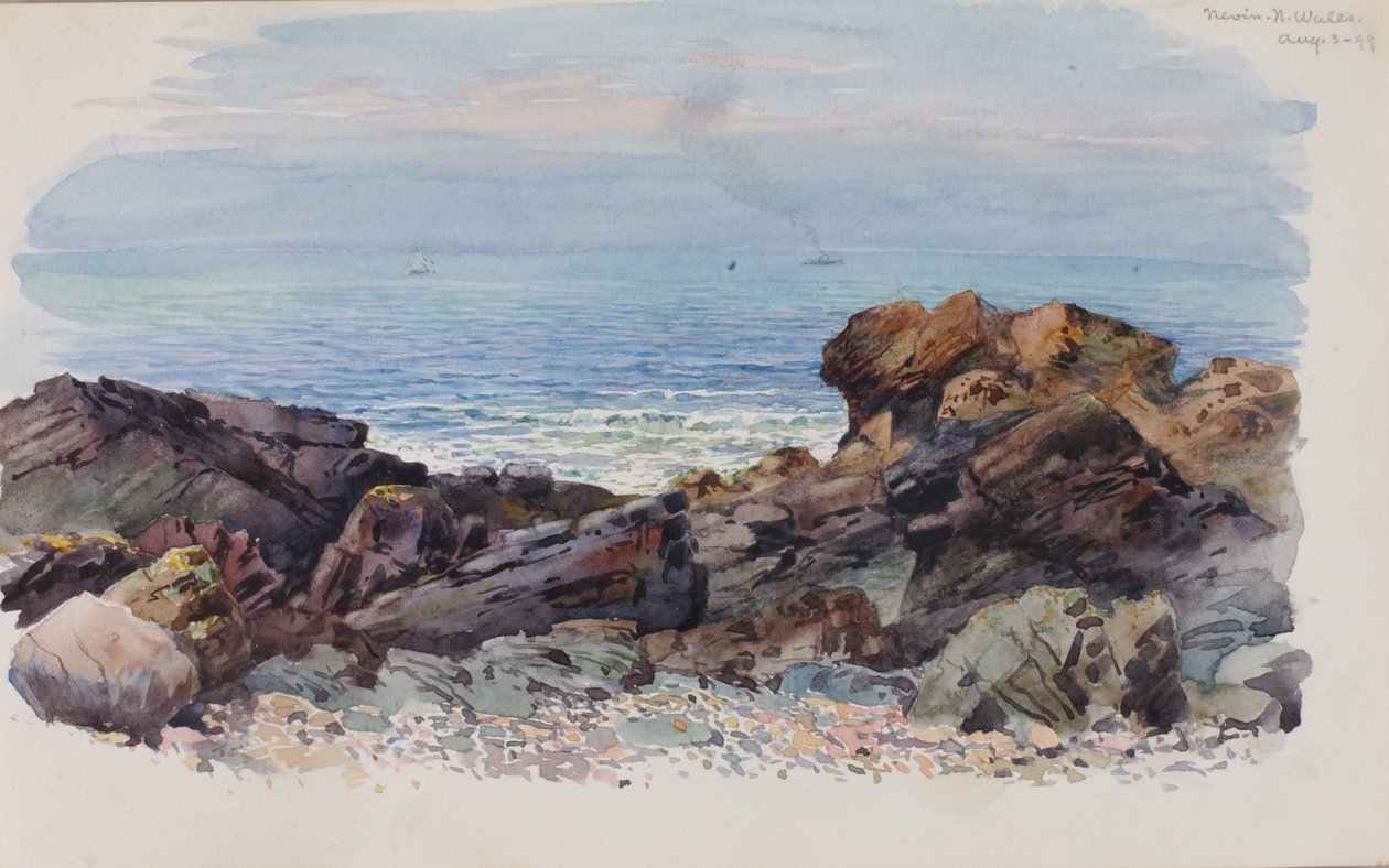 Nevin, nord du Pays de Galles, 1899 - George Elbert Burr
