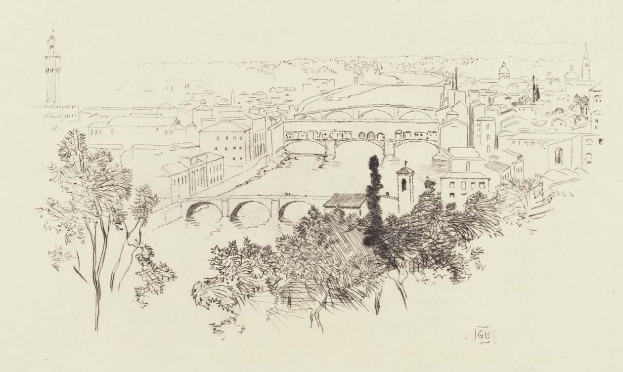 Esquisse de Florence - George Elbert Burr