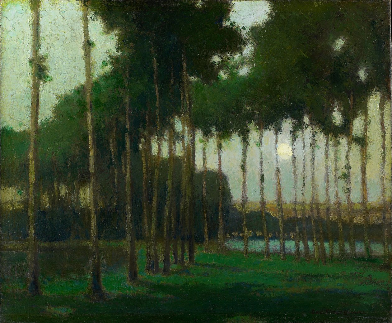 Paysage au clair de lune - George Elmer Browne