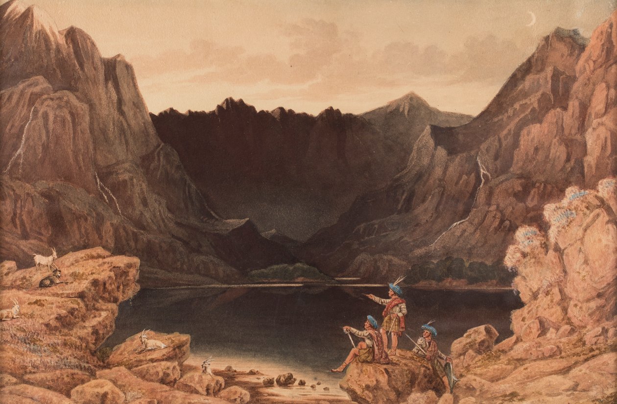 Loch Coruisk, Île de Skye - George Fennel Robson