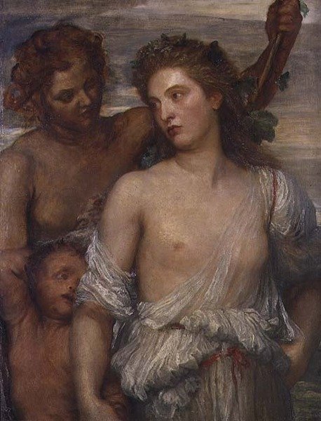 Une Bacchante - George Frederic Watts