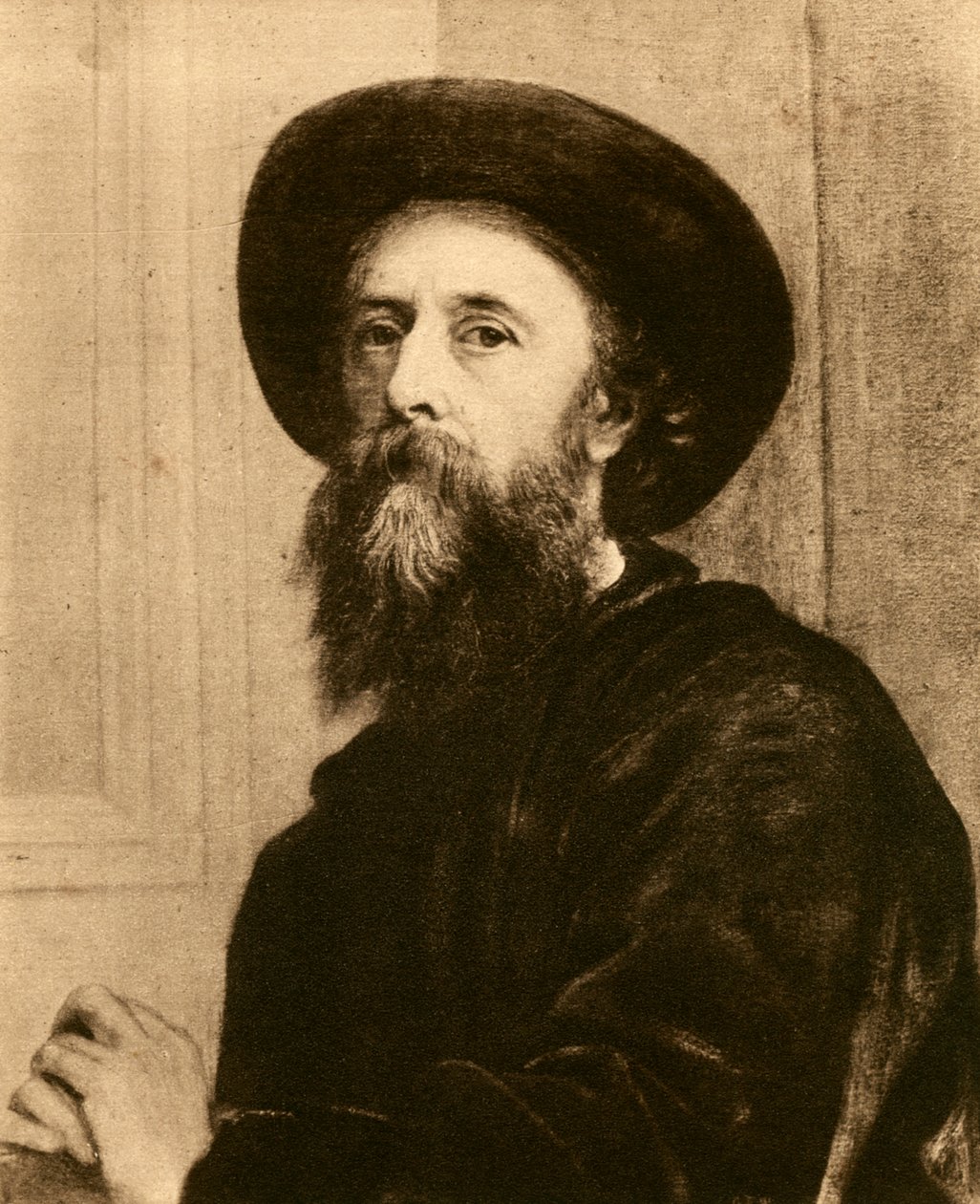 George Frederic Watts, peintre et sculpteur victorien anglais, 1913 - George Frederick Watts