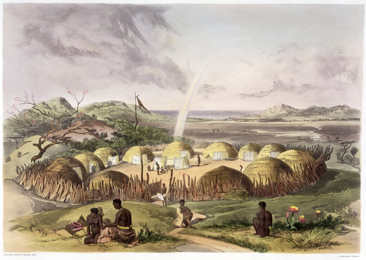 Kraal zoulou près d