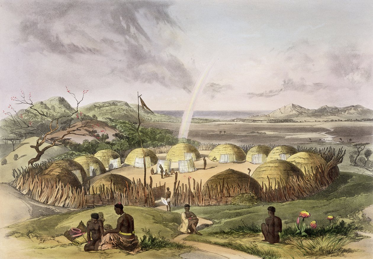 Kraal zoulou près d