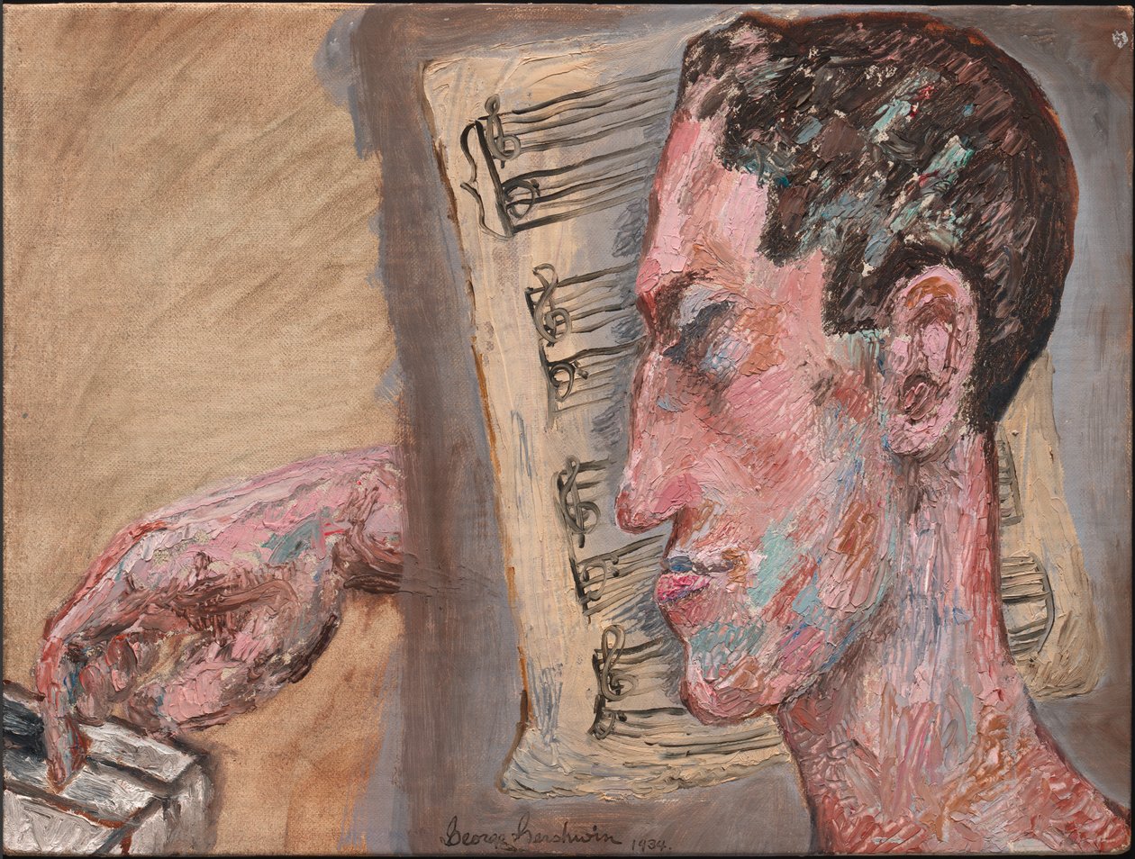 Autoportrait de George Gershwin, 1934 - George Gershwin