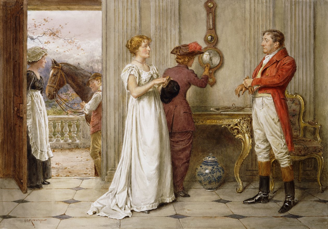 Un vent du sud et un ciel nuageux | George Goodwin Kilburne