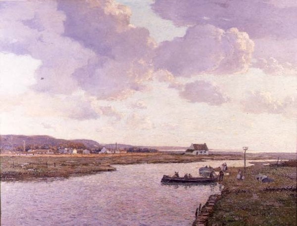Estuaire de Rhyl, Nord du Pays de Galles - George Graham