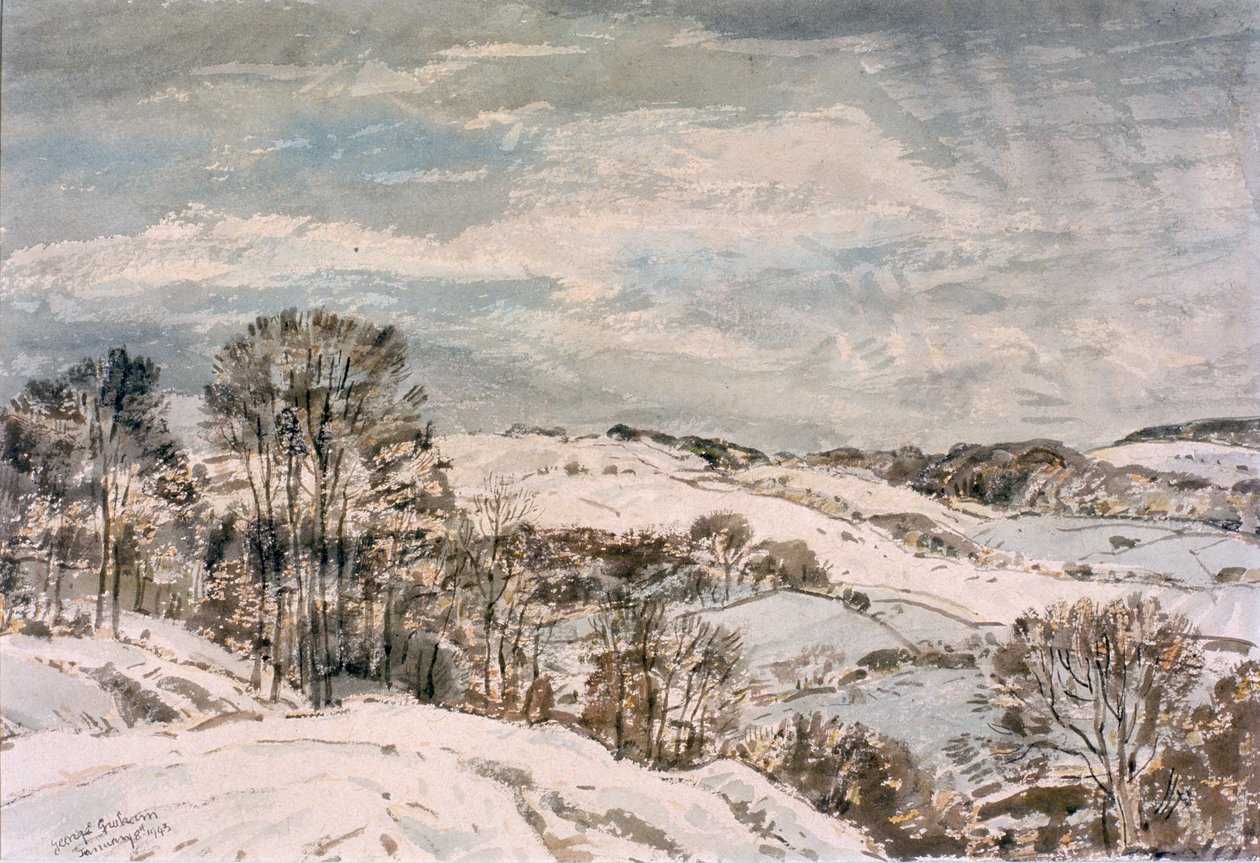 Hiver à Wensleydale - George Graham