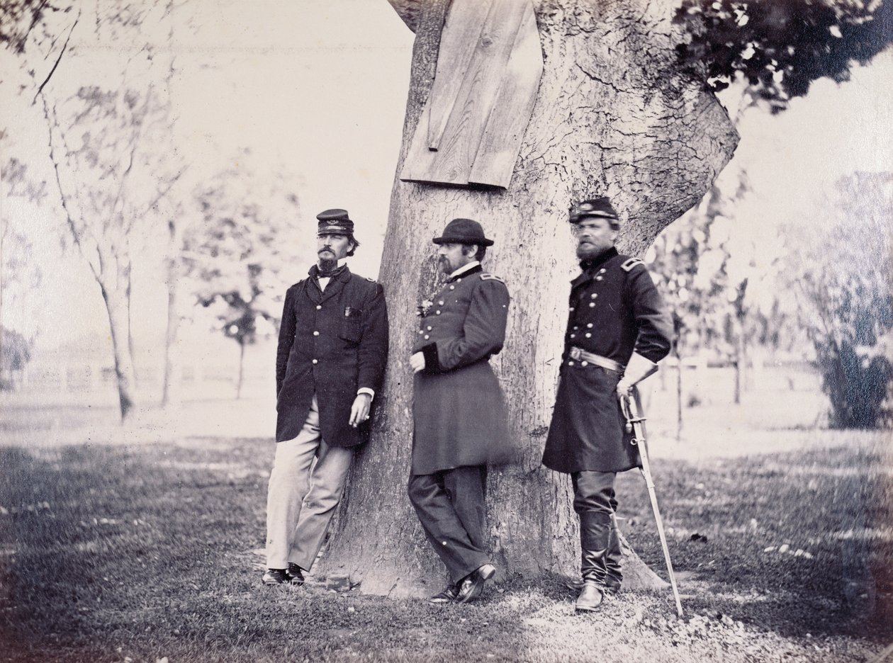 Généraux Hancock (1824-86) Smith et Newton, 1862 - George H. Houghton