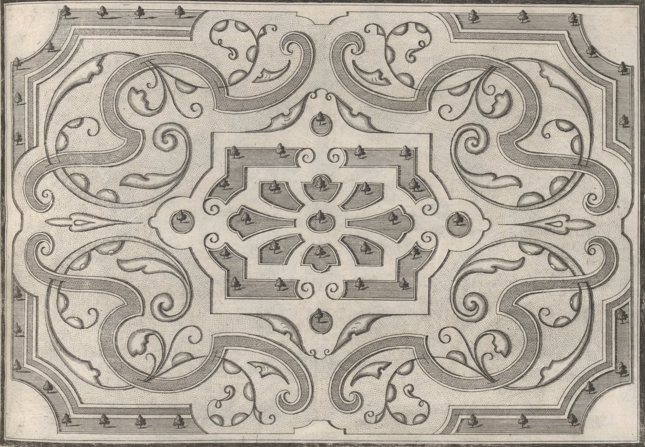 Parterres de jardin, 1697-1705 - George Hätzl