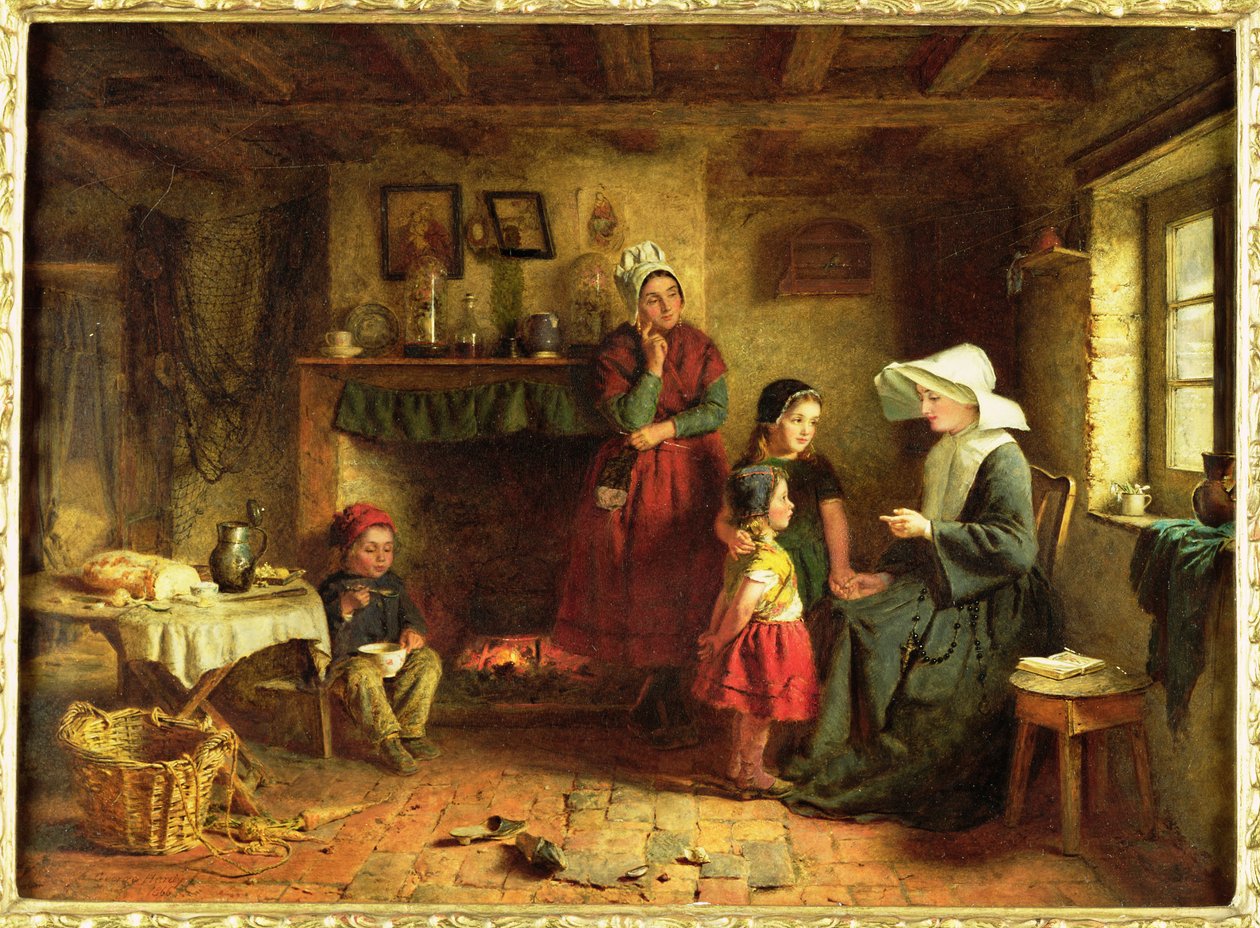 La Sœur de Charité, 1866 - George Hardy