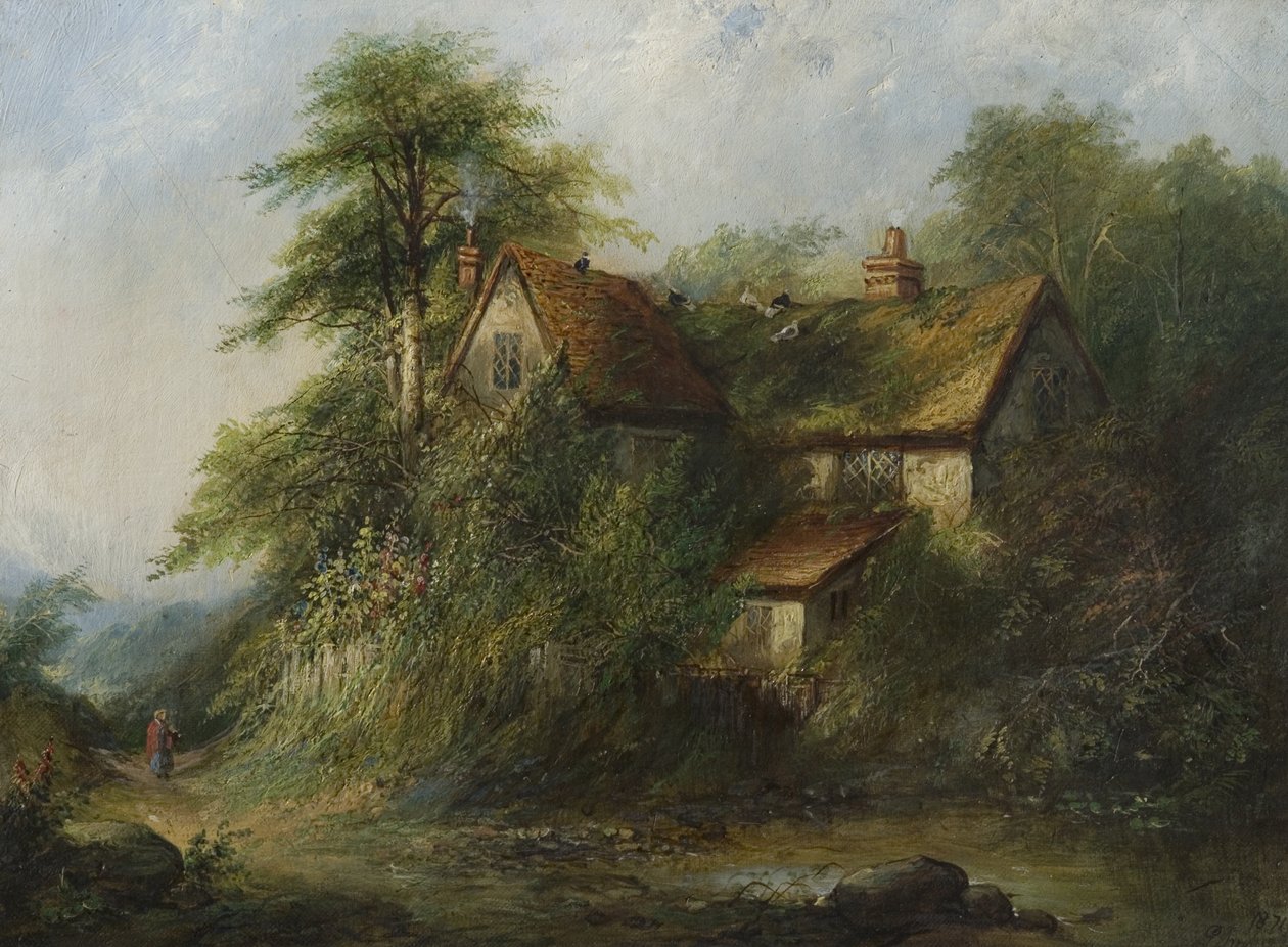 Cottage à la Campagne, 1871 - George Harrison