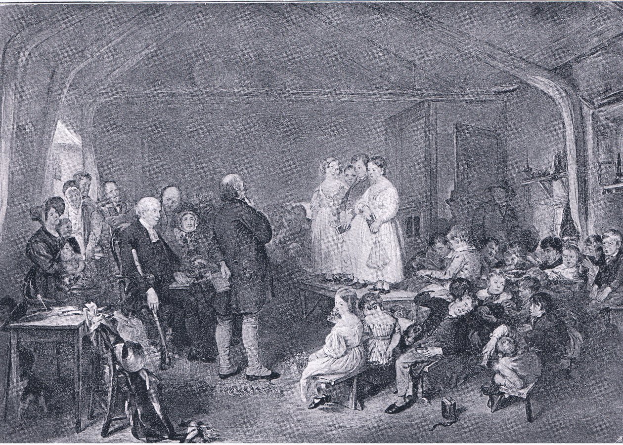 Catéchisme dans une salle de classe, du Magazine of Art 1893, Cassell and Company, 1893 - George Harvey