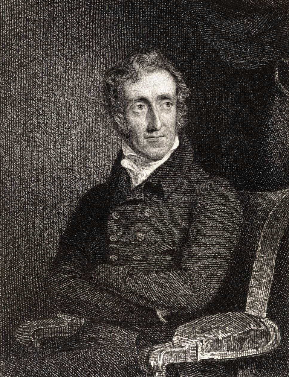 Henry Welbore Agar Ellis, 2e vicomte Clifden, gravé par Edward Scriven, de 
