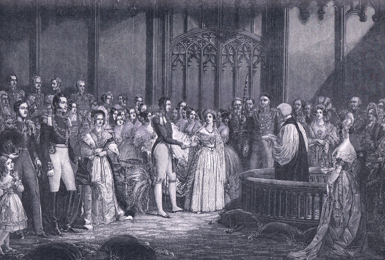 Mariage de la reine Victoria en 1840 - George Hayter