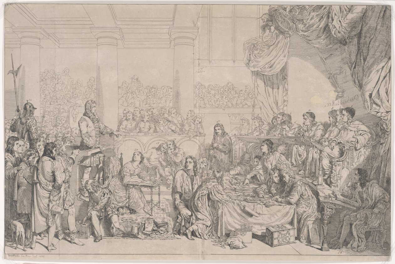 Le procès de William Lord Russell - George Hayter